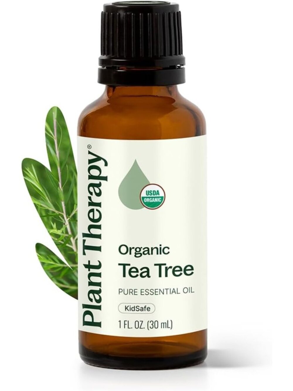 100% Pure Organic Tea Tree Oil - Undiluted Aromatherapy, Therapeutic Grade 30 mL